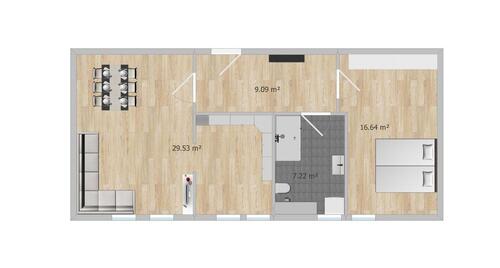 Foto - Moderne Zweizimmerwohnung im Herzen von Selb
