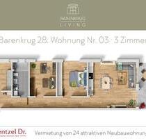 Ihr neues Zuhause: 3-Zimmer-Neubauwohnung in Hamburg–Tonndorf – Wentzel Dr.