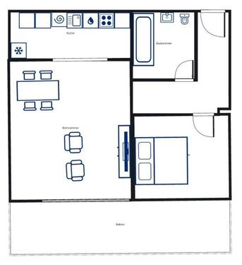 Foto - 2 Zimmer Etagenwohnung zur Miete in Leutkirch im Allgäu