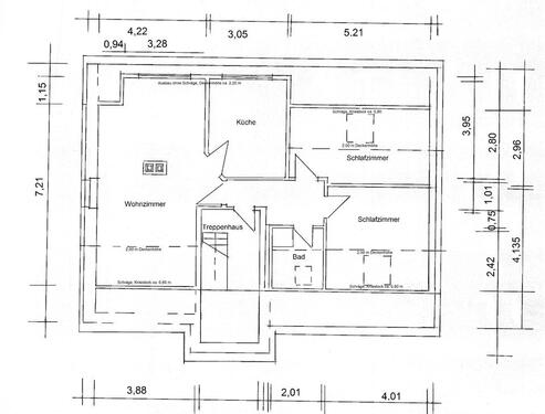 Foto - 3 Zimmer Dachgeschosswohnung in ruhiger, zentr. Lage von Hörstel