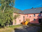 Foto - Reihenhaus Bauernhaus mit großem Nebengebäude, Scheune und Garten