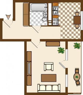 Foto - Etagenwohnung in Cottbus zur Miete