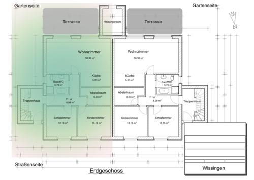 Foto - Doppelhaus mit 4 modernen Wohnungen in BissendorfWissingen