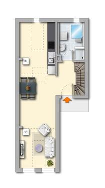 Foto - Dachgeschoßwohnung in Nauen zur Miete