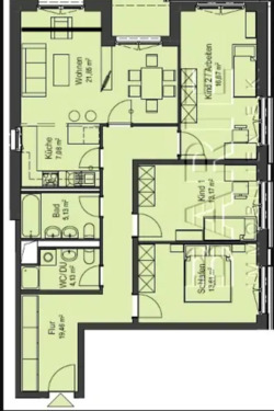 Foto - 4 Zimmer Etagenwohnung zur Miete in Dresden