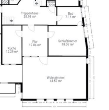 Foto - Große 2-Zimmer-Wohnung mit Gartenbenutzung