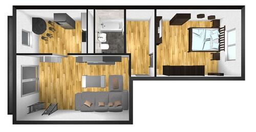 Foto - 2 Zimmer Etagenwohnung zur Miete in Dessau-Roßlau