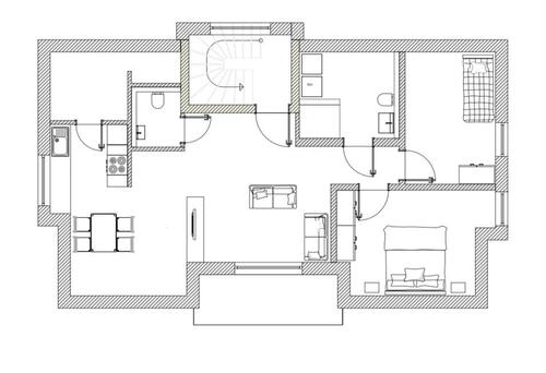 Foto - 3 Zimmer Dachgeschoßwohnung zur Miete in Marktoberdorf