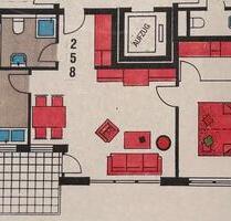 Gepflegte 2-Zimmer-Wohnung mit Balkon im 1.OG - Vaihingen an der Enz