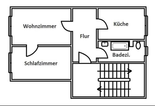 Foto - Etagenwohnung zur Miete in Neukieritzsch