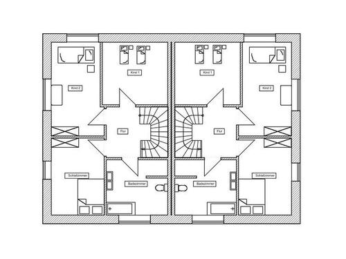 Foto - Doppelhaushälfte in Mildstedt zur Miete