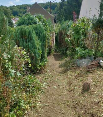 Foto - kleines Haus, Bastelobjekt, Bauplatz