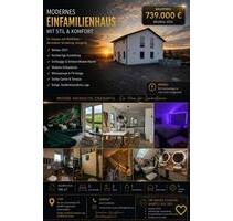 Moderne Einfamilienhaus mit stil&komfort Neubau 2023 - Sugenheim Deutenheim