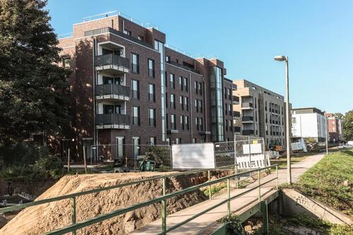 Foto - Staffelgeschosswohnung mit Blick auf die Bocholter Aa