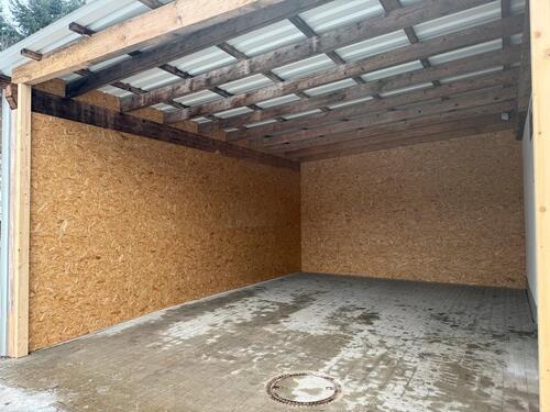 Foto - Überdachter Stellplatz (Carport) für Wohnmobil, Wohnwagen, Boot