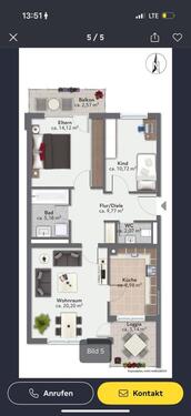Foto - 3 Zimmer Etagenwohnung zur Miete in Neumarkt-Sankt Veit