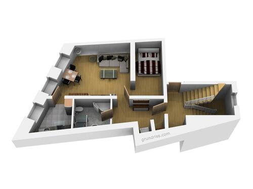 Foto - 1,5 Raum Wohnung in der Altstadt neuer Standard