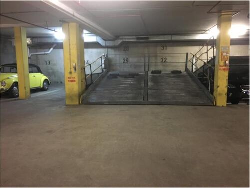 Foto - Duplexparker-Parkplatz Mainz-Altstadt, nähe Brand