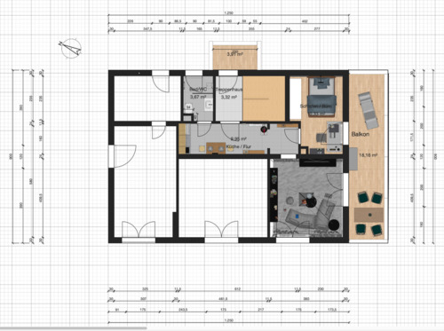 Foto - 2 Zimmer Etagenwohnung in Heuchelheim a. d. Lahn