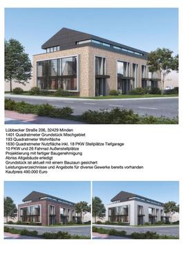 Foto - Wohngebäude Bürogebäude mit Tiefgarage