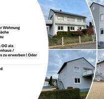 3 Zimmer Eigentumswohnung EG 92,8 m² teilsaniert ca. 120m² Garten - Neustadt an der Donau
