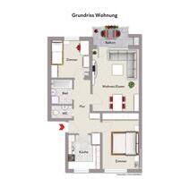 Eigentumswohnung - 91.000,00&nbsp;EUR Kaufpreis, ca.&nbsp; 61,07&nbsp;m&sup2; in Arnsberg (PLZ: 59755) Rusch