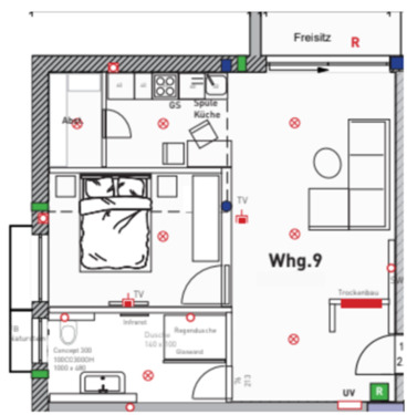 Foto - Modernes Singleappartement in Körle zu vermieten