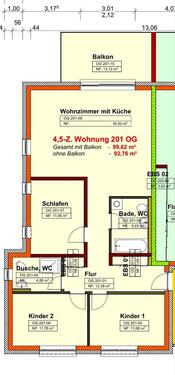 Foto - 4,5 Zi. Whg zu vermieten. Erstbezug