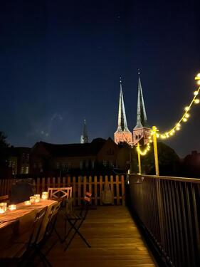 Foto - bezaubernde Stadtwohnung m. großer Dachterrasse