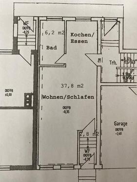 Foto - 1 Zi.-App. in Ilbeshausen - 400,00&nbsp;EUR Kaltmiete, ca.&nbsp; 47,00&nbsp;m&sup2;