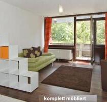 Möblierte 1-Zi-Wohnung in Stuttgart-Botnang: Citynah+EBK+Balkon+b