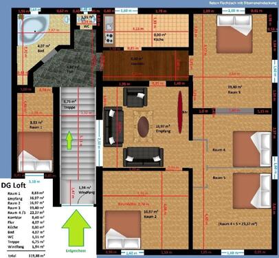 Foto - 120m² GewerbeWohnung Monteuzimmer Erotic in Spremberg zu vermieten