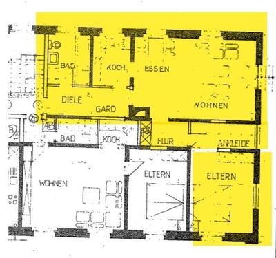 Foto - 2 Zimmer Etagenwohnung zur Miete in Dülmen