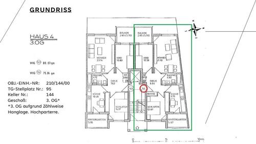 Foto - Etagenwohnung in Neusäß zum Kaufen