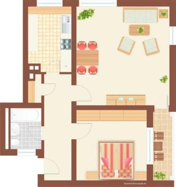 Foto - 2 Zimmer Etagenwohnung zum Kaufen in Wuppertal