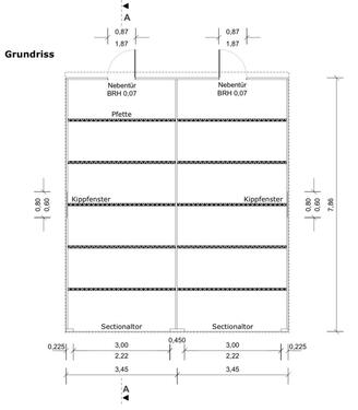 Foto - Große Garage nähe Wasserturm Rottweil