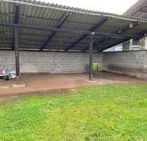 Überdachter Stellplatz für Anhänger PKW mit Saisonkennzeichen - Merzig