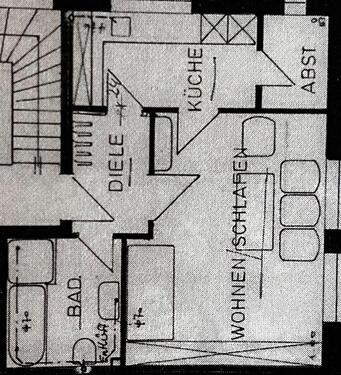 Foto - Hövelhof Zentrum: Erdgeschoss 1 Zimmer, Küche, Bad 42qm