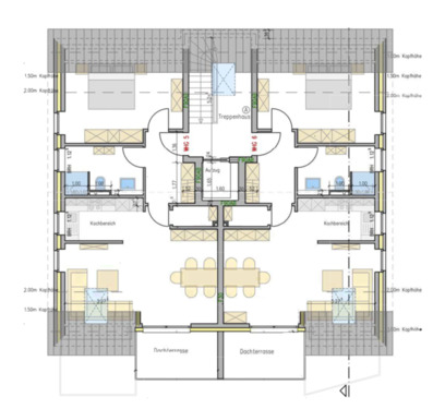 Foto - DG-Wohnung mit Dachterrasse und Stellplatz - Neubau 2022 - KfW 55