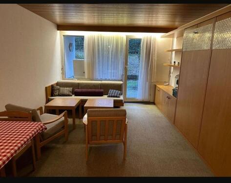 Foto - Mietwohnung 1-Zimmer, möbliert m. Terrasse, Beuren, EG 470€ kalt