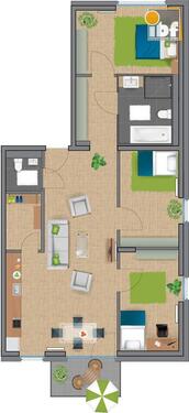 Foto - 4 Zimmer Etagenwohnung in Alsdorf