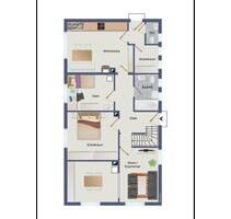 Renovierte 3,5-Zimmer-Wohnung mit Terrasse und Garten - Oldenburg Alexandersfeld