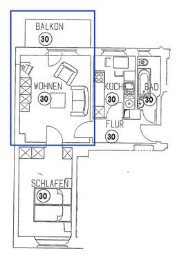Foto - Etagenwohnung zur Miete in Leipzig