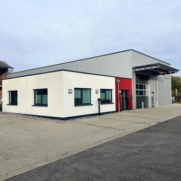 Foto - Gewerbehalle + Büro neuwertig beheizbar Lager Halle BAB30