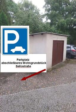 Foto - Parkplatz Stellplatz auf abschließbarem Grundstück, Sellostraße