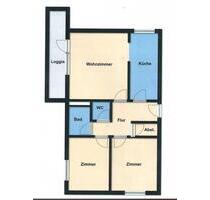 3-Zimmer-Wohnung in toller Lage - Freiburg im Breisgau Betzenhausen