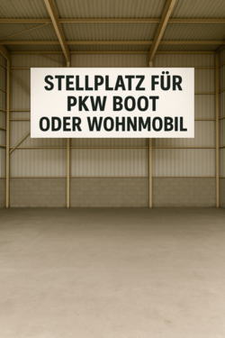 Foto - Last Minute Stellplatz Garage für Wohnmobil, PKW, Boot, Anhänger