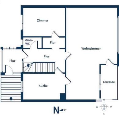 Foto - Doppelhaushälfte 125qm, 6 Zimmer, Teilunterkellert