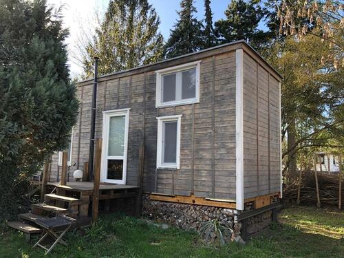 Foto - Mobiles Holzhaus Tiny House Minihaus