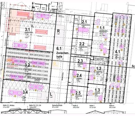 Foto - Lagerfläche Produktionsfläche Gewerbefläche in Darmstadt